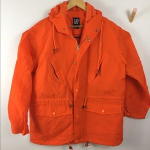 Vintage Orange 🍊 GAP windbreaker.